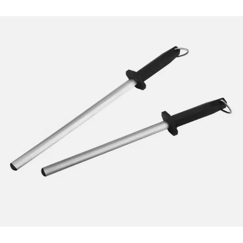 Knife Sharpen Tools Manufacturer - T-4 Lightweight 8/10/12inch Diamond Honing Steel Outdoor