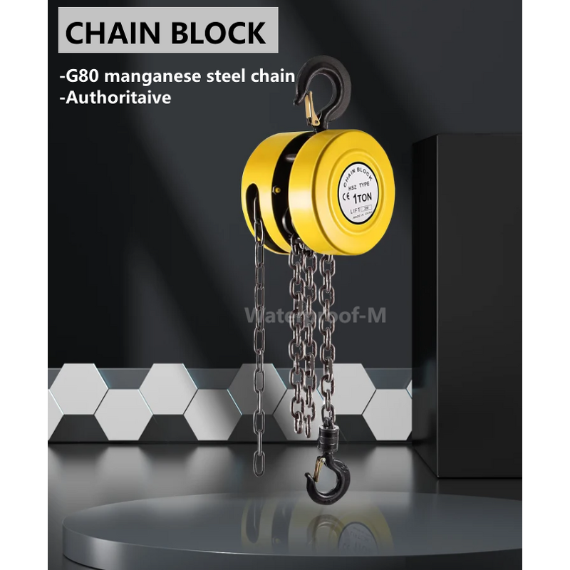 Chain Block Manufacturer - 1ton 2t 3ton Hand Pulley Manual Hoist 5 Ton Manual Hand