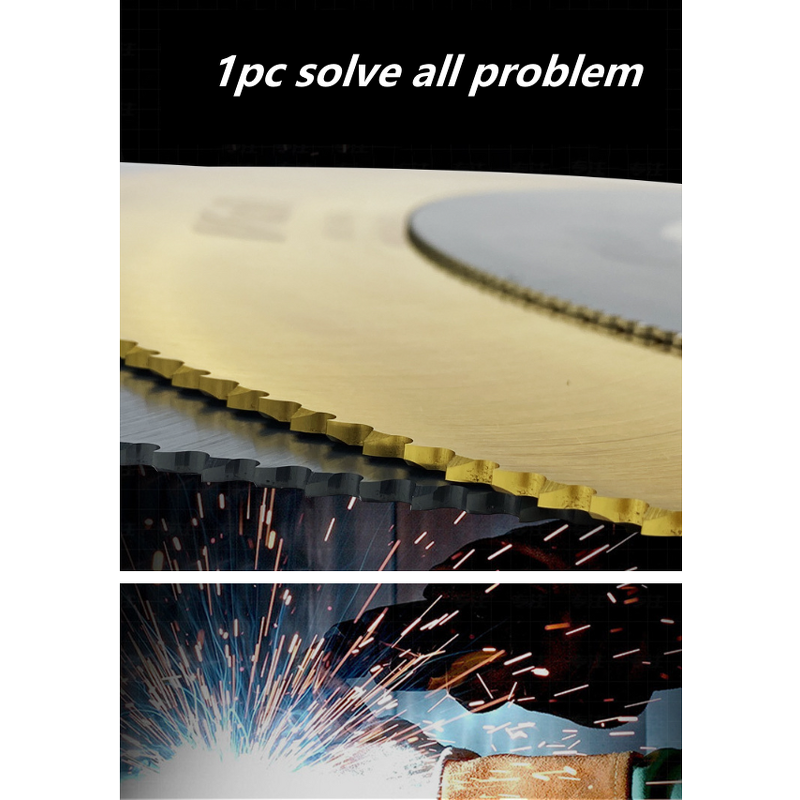 Saw Blade Manufacturer - HSS Cobalt Rainbow Cutting for Stainless Steel Metal 250x1.2mm