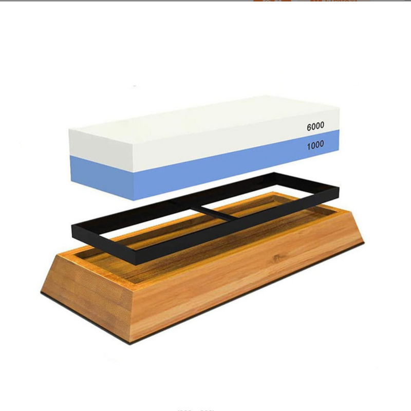 Sharpener Rod Manufacturer - Industrial 150*12*12mm Green Silicon Whetstone Strip Portable