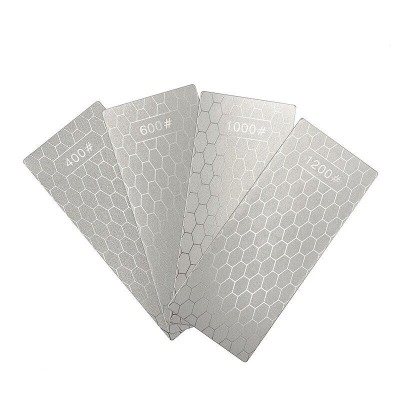 Knife Sharpening Stone Set Manufacturer - Diamond Ultra-Thin with Honeycomb Surface 400/600/1000 Grit