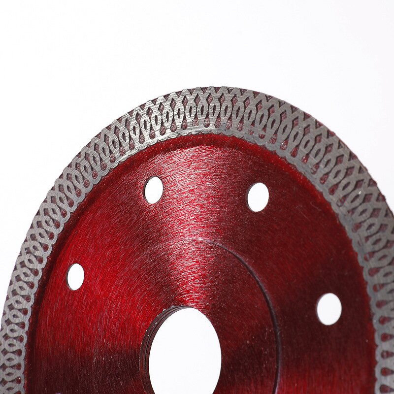 Diamond Saw Blade Manufacturer - Turbo Hot Pressed 'X' Rim Sintered Dry for Granite Marble Finish-White