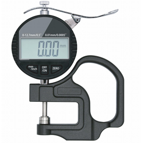 Digital Thickness Gauge Manufacturer - M-301 0-12.7mm Electronic for Paper Film Leather Measuring
