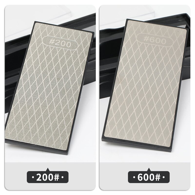 Knife Sharpening Stone Set Manufacturer - Diamond Ultra-Thin with Honeycomb Surface 400/600/1000 Grit