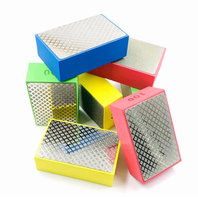 Hand Polishing Pads Manufacturer - Electroplated Diamond Resin for Marble Ceramic Porcelain Edge Grinding