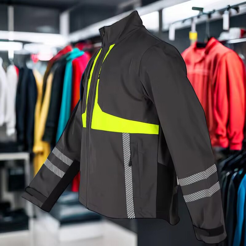 Softshell Workwear Jacket - Manufacturer - Unisex Cotton Filling Waterproof Anti-Static Windproof