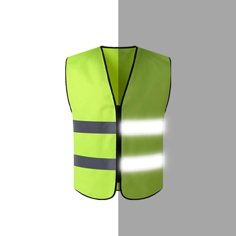 Hi Viz Reflective Safety Vest - Manufacturer - Factory Supply Work Wear High Visibility Outdoor