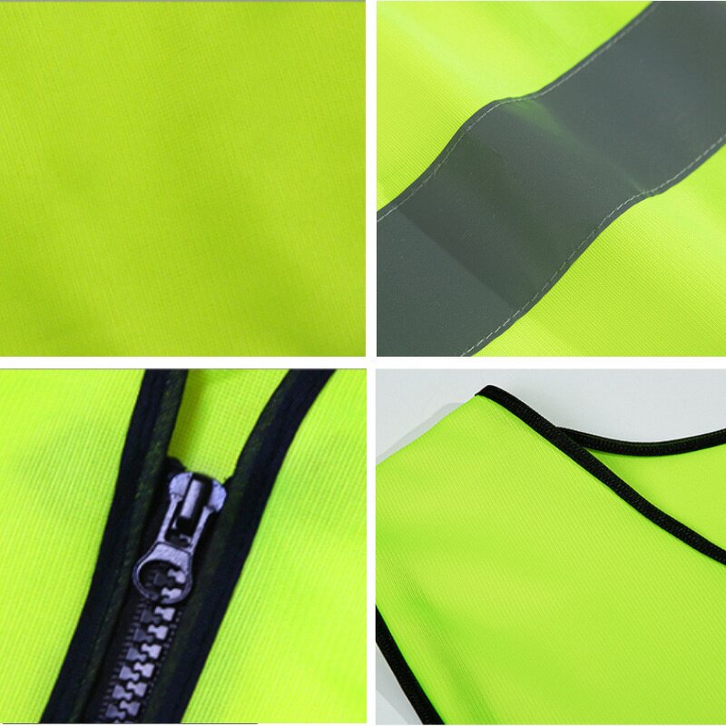 Hi Viz Reflective Safety Vest - Manufacturer - Factory Supply Work Wear High Visibility Outdoor