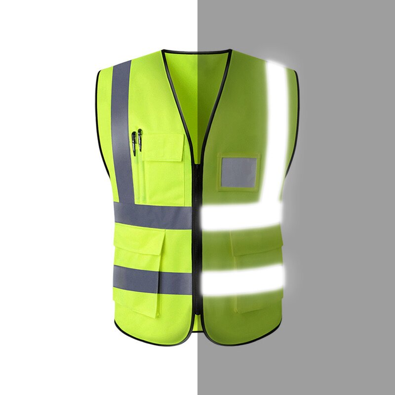 Wholesale Mesh Reflective Vest - Manufacturer - High Visibility Security Safety Reflector Work Wear
