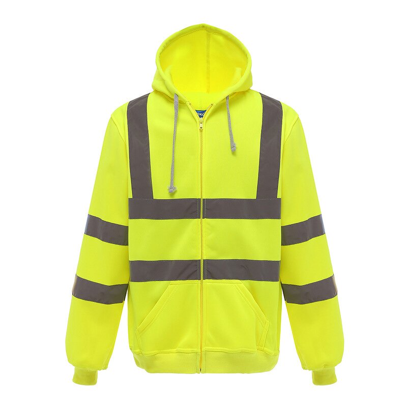 Hi Vis Reflective Jacket - Manufacturer - Customizable Logo Workwear Polyester Tall Safety Clothing