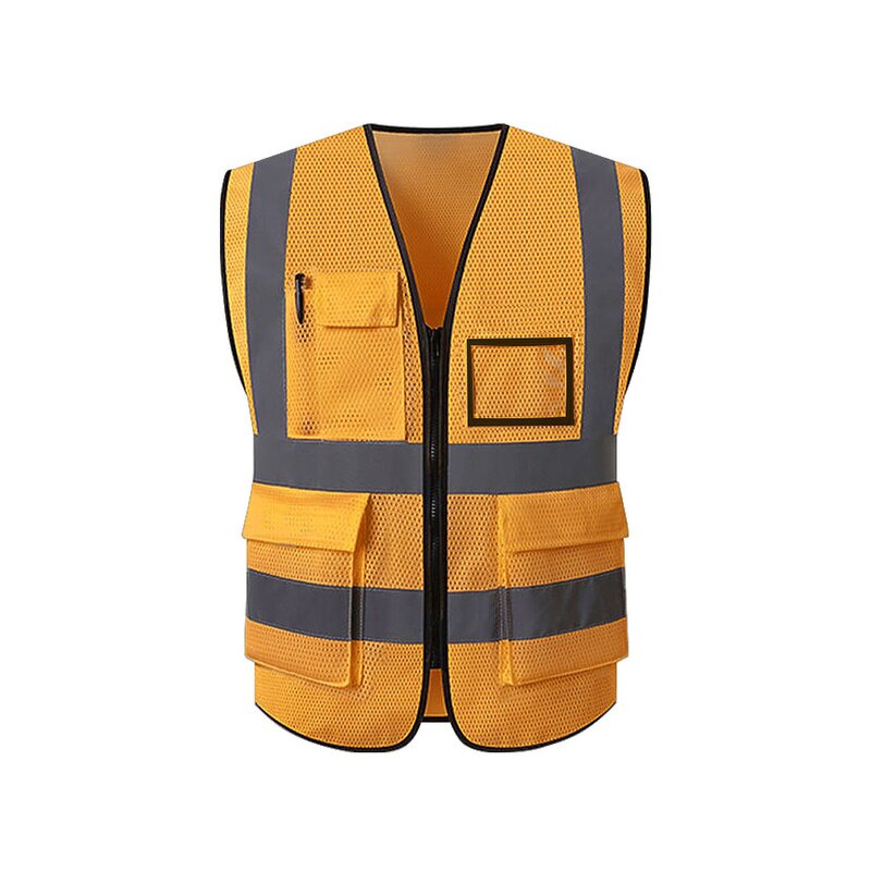 Mesh Reflective Security Vest - Manufacturer - High Visibility Wholesale Custom Logo Safety Jacket