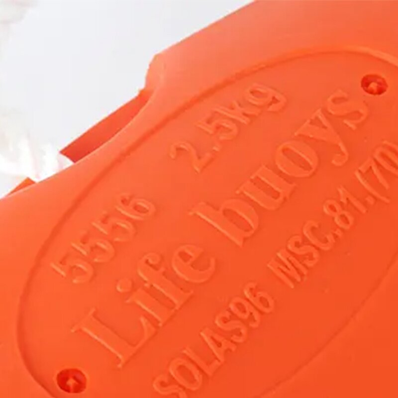 SOLAS Life Saving Ring - Manufacturer - Rescue Marine Polyethylene Floating 2.5kg Buoy Ring