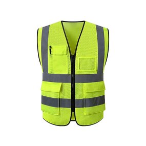 Mesh Reflective Security Vest - Manufacturer - High Visibility Wholesale Custom Logo Safety Jacket