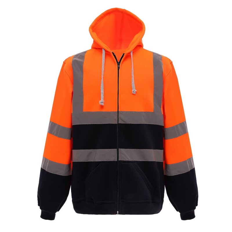 Hi Vis Reflective Jacket - Manufacturer - Customizable Logo Workwear Polyester Tall Safety Clothing