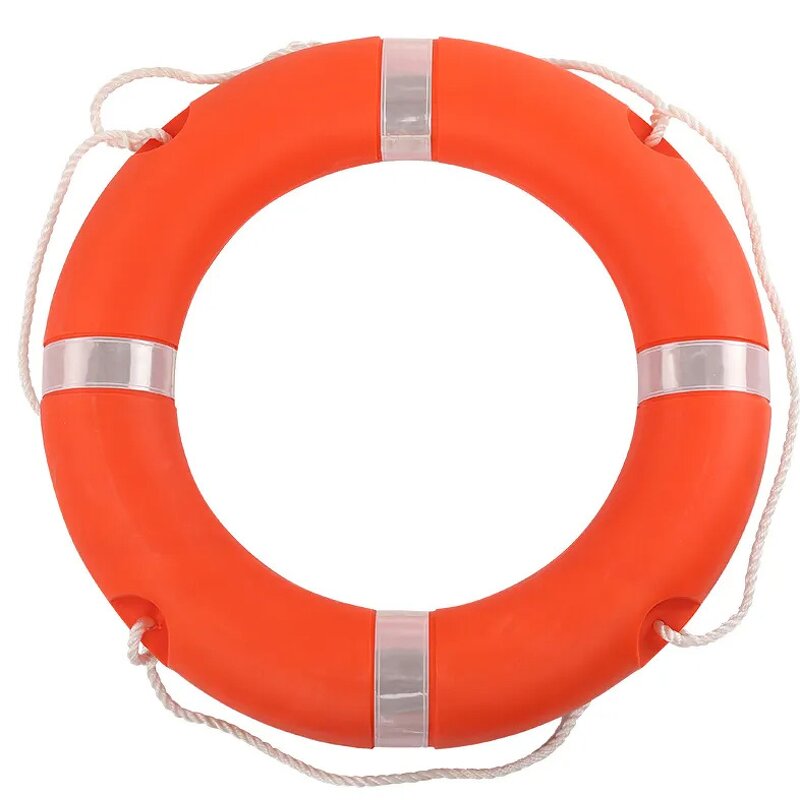SOLAS Life Saving Ring - Manufacturer - Rescue Marine Polyethylene Floating 2.5kg Buoy Ring