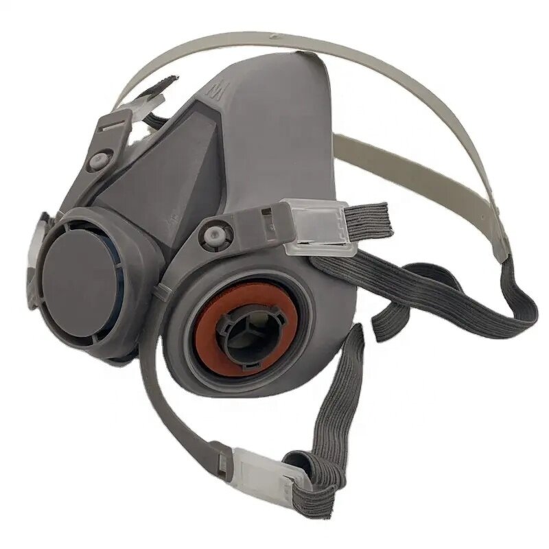 Chemical Face Mask - Manufacturer - LOKTAR Industrial Half Mask Filter Soft Silicone Welding Shield