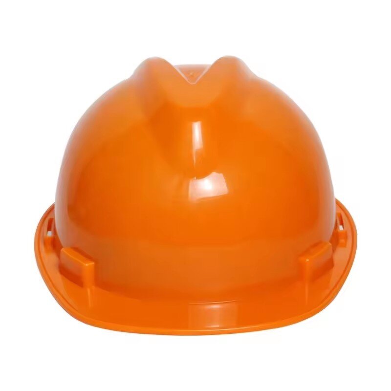 Orange Safety Helmet - Manufacturer - 4POINT Chin Strap CE EN397 Men's Construction Head Protection