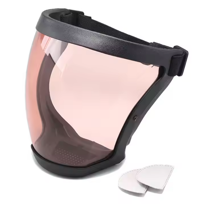 Full Face Shield Glasses - Manufacturer - Transparent Anti-Fog PC Splash WindProof with Filters