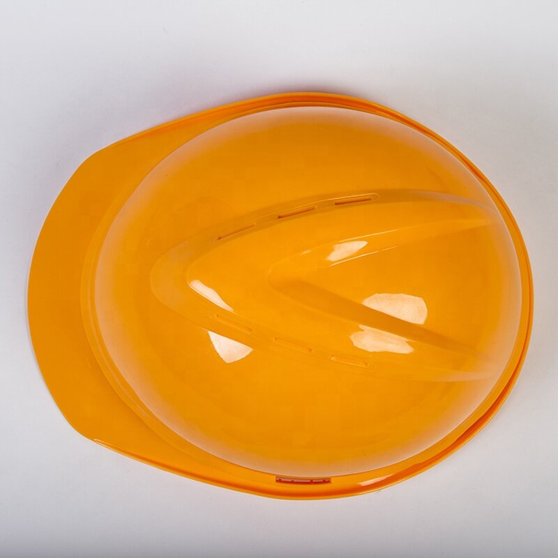 ABS Construction Helmet - Manufacturer - 4 Point Vaultex Style Custom LOGO Orange Hard Hat
