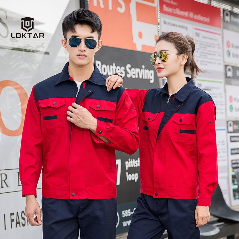 Industrial Work Uniform - Manufacturer - Safety Unisex Worker Clothing Protective Workwear
