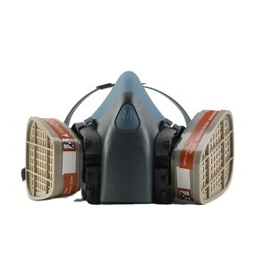 Gas Mask Respirator - Manufacturer - High Fit Comfortable Chemical Half Mask with Filter Shield