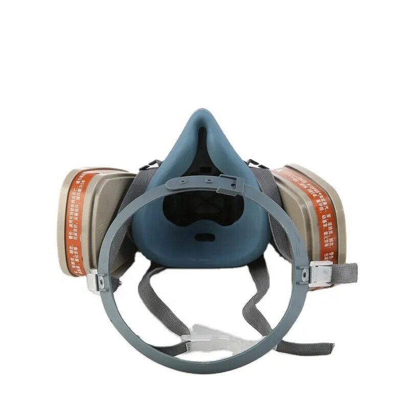 Gas Mask Respirator - Manufacturer - High Fit Comfortable Chemical Half Mask with Filter Shield
