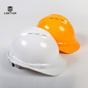 Construction Safety Helmet - Manufacturer - MSA V-Gard Industrial ABS Casco De Obra Blanco