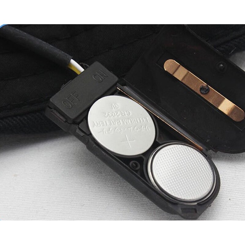 LED Safety Bump Cap - Manufacturer - Unisex Black ABS Outdoor Cycling Fishing Working Rechargeable