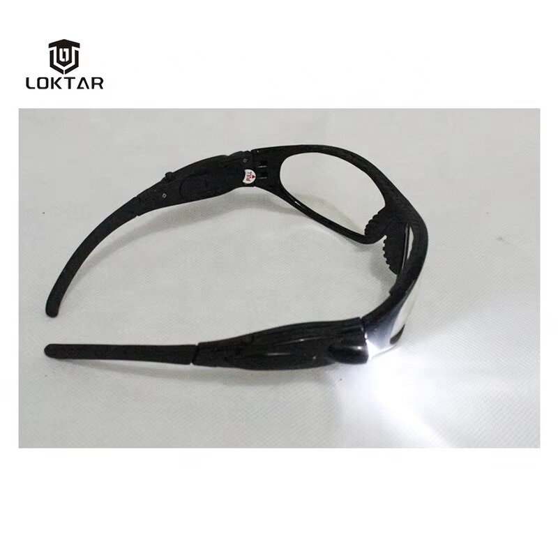 Clear Safety Spectacles - Manufacturer - With LED Light Construction Anti Fog Laser Protection