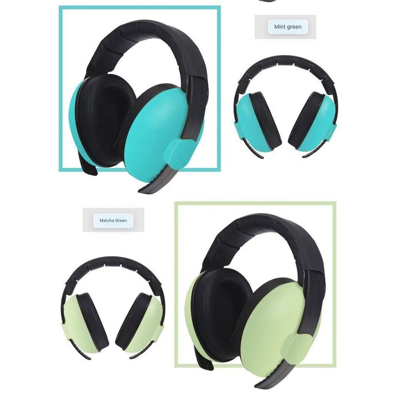 Children Earmuffs - Manufacturer - Comfortable Custom Adjustable Anti-Noise Boys Babies Colorful