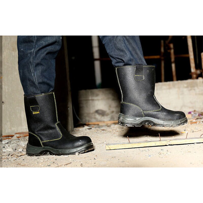 Leather Safety Boots - Manufacturer - Waterproof Steel Toe Winter Industrial Zapatos De Seguridad