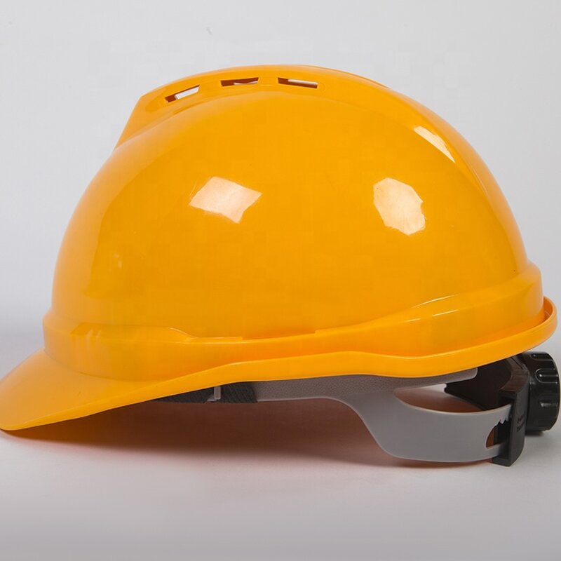 ABS Construction Helmet - Manufacturer - 4 Point Vaultex Style Custom LOGO Orange Hard Hat