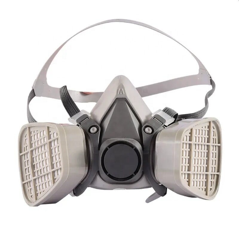 Chemical Face Mask - Manufacturer - LOKTAR Industrial Half Mask Filter Soft Silicone Welding Shield