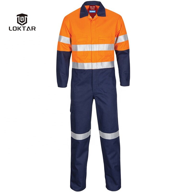 Electrician Overalls - Manufacturer - Custom Flame-retardant Anti-static Fireproof One-piece Uniform