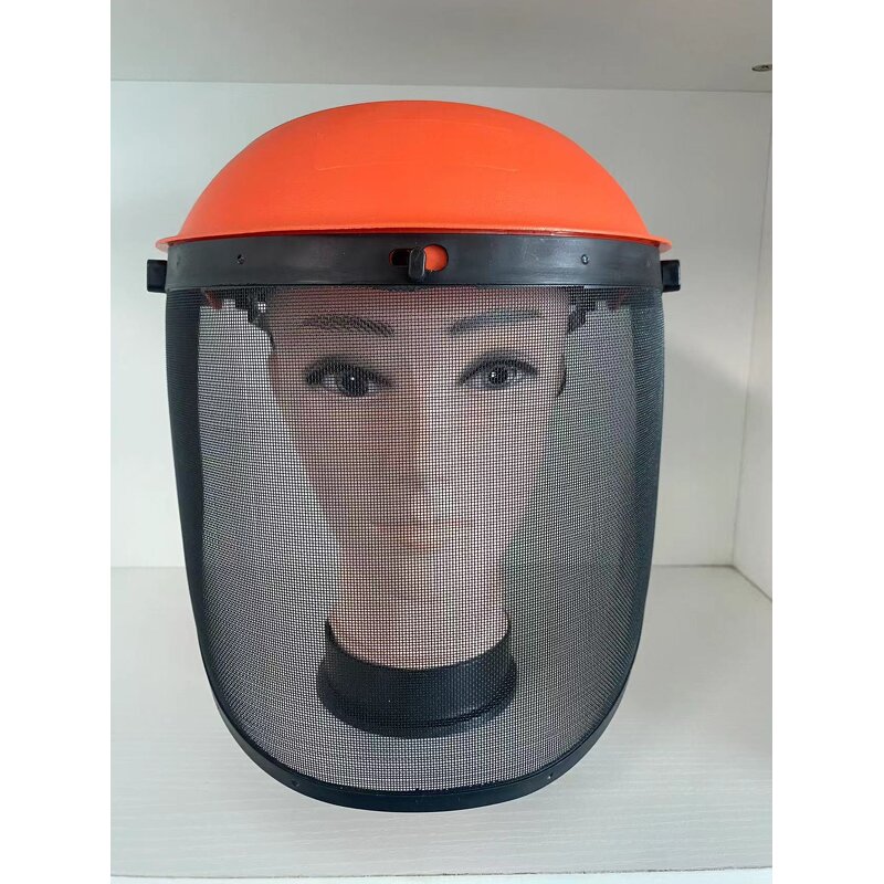Safety Face Shield - Manufacturer - LOKTAR Adjustable Mesh Visor for Industry Safety Helmet
