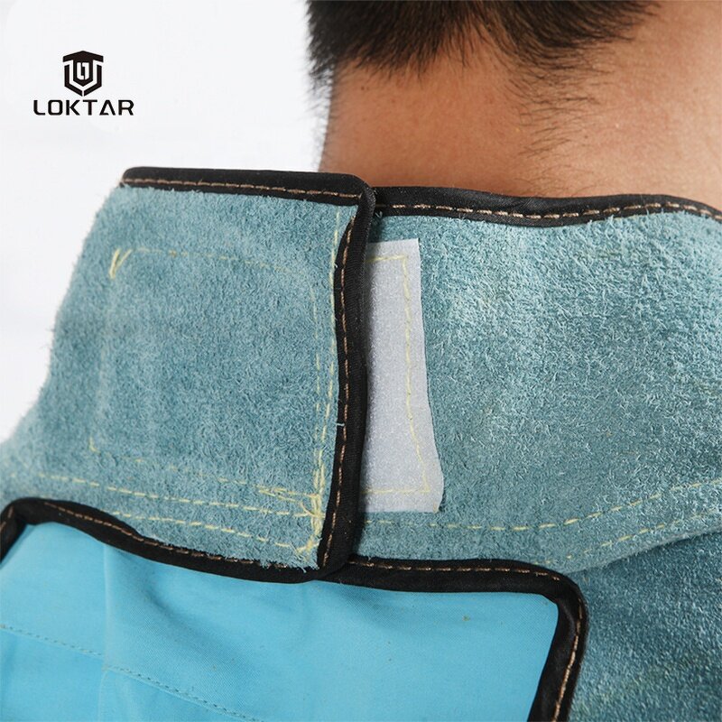 Welding Apron - Manufacturer - Wholesale Long Cowhide Anti-wear FR Flame Retardant Safety Clothing