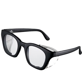 Safety Glasses - Manufacturer - Fashion Wide Frame Metal Side Shields Foldable Mesh Full Protection