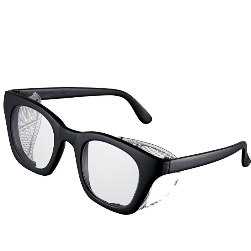 Safety Glasses - Manufacturer - Fashion Wide Frame Metal Side Shields Foldable Mesh Full Protection