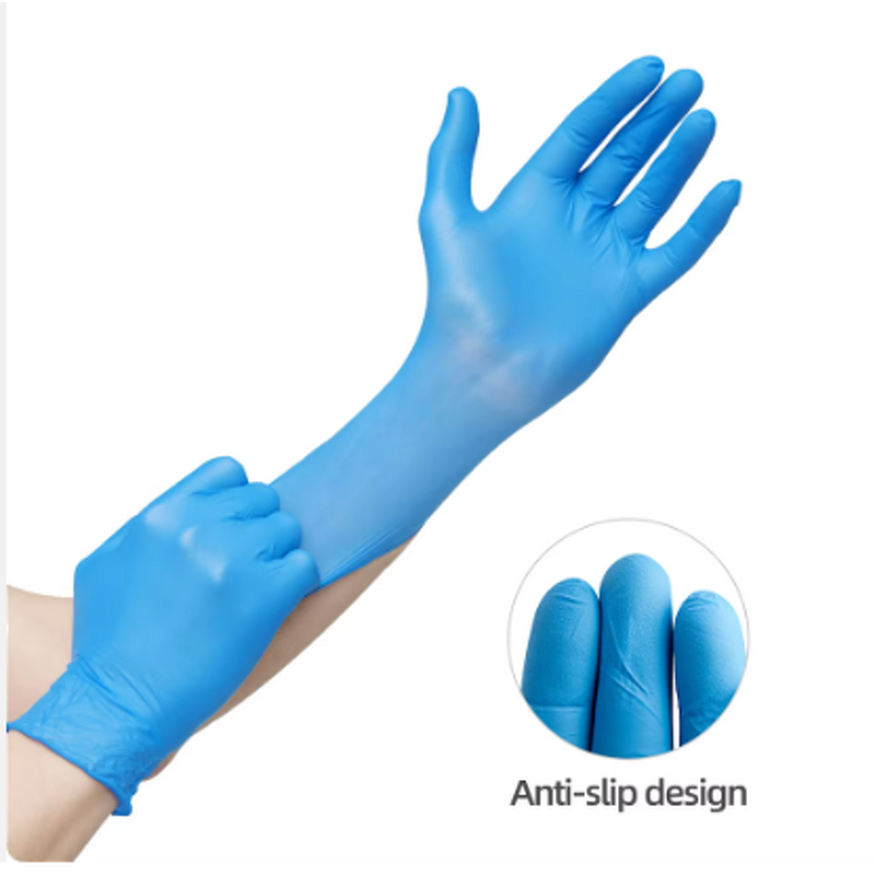 Disposable Nitrile Gloves - Manufacturer - Loktar 4mil 6mil Black Food Powder Free Hand Ware