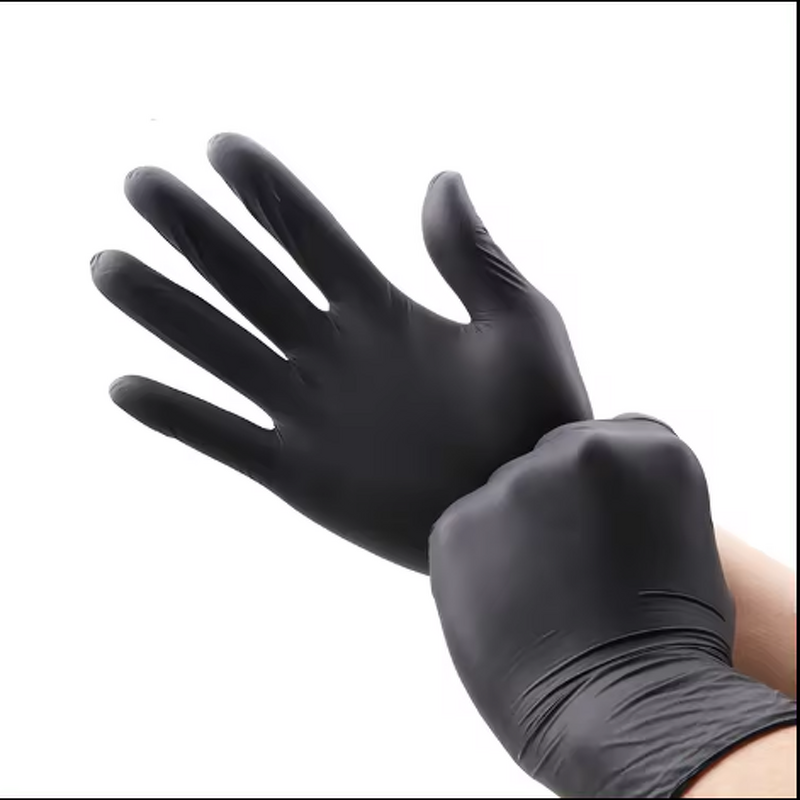 Disposable Nitrile Gloves - Manufacturer - Loktar 4mil 6mil Black Food Powder Free Hand Ware