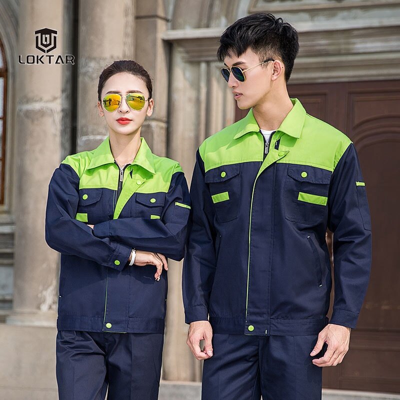 Industrial Work Uniform - Manufacturer - Safety Unisex Worker Clothing Protective Workwear