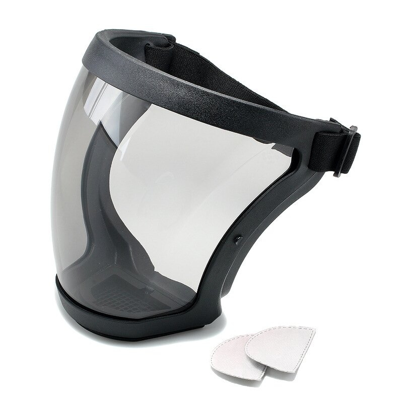 Full Face Shield - Manufacturer - Super Clear Lens Work Protection Kitchen Facial Protective Screen