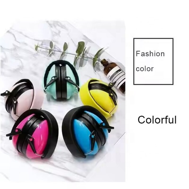 Kids Earplugs Earmuffs - Manufacturer - Colorful Comfortable Hearing Protection Baby Noise Canceling