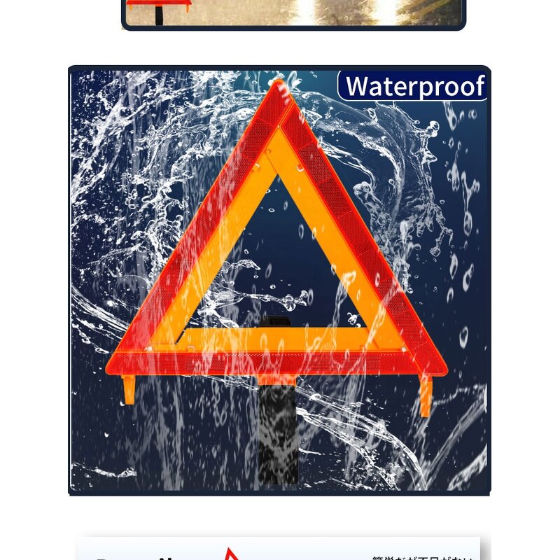 Traffic Warning Light - Manufacturer - Factory Price LED Triangle 40*40*34 Vehicle Emergency Safety