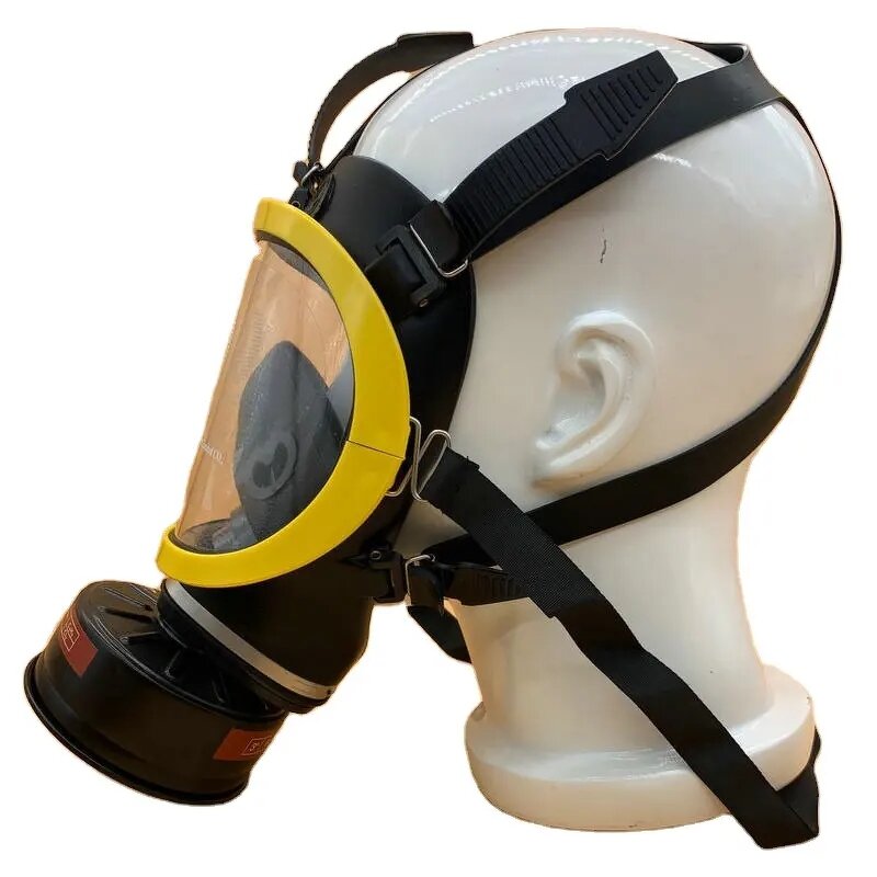 6800 Gas Mask - Manufacturer - Double Filter Silicone Spray Paint Chemical Dust-proof Face Shield