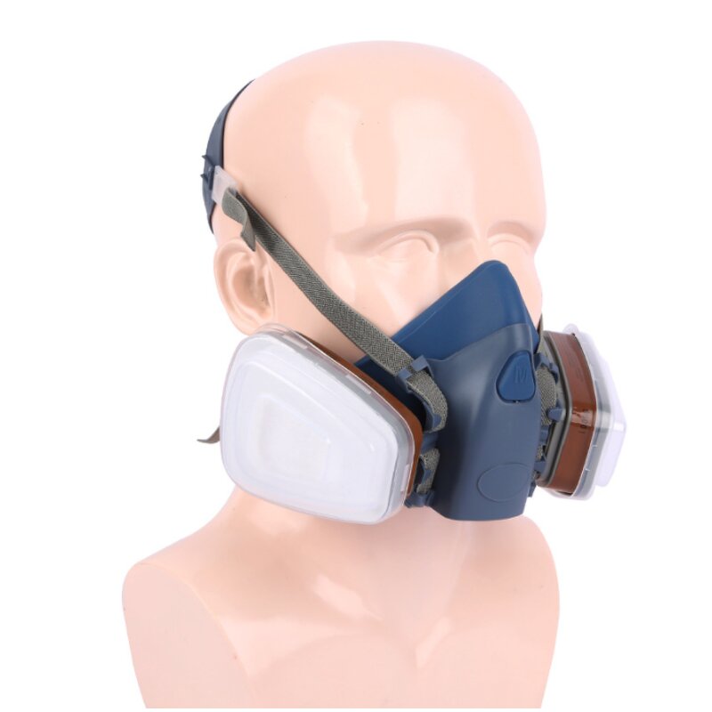 MSA Style Respirator - Manufacturer - Customized Industrial Half Face Double Filter Replaceable