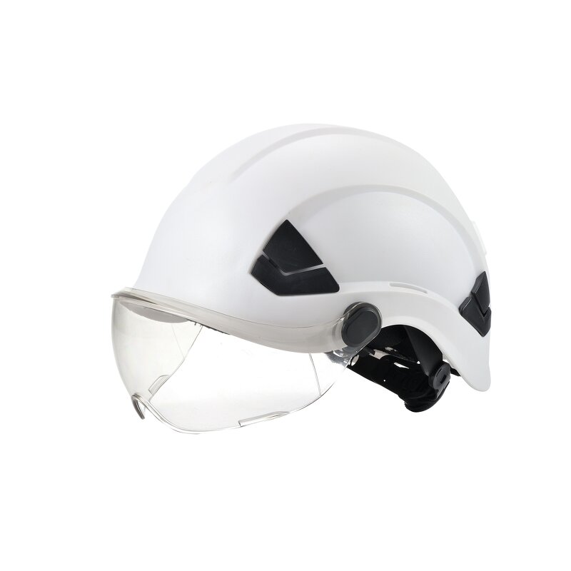 RED Construction Helmet - Manufacturer - Loktar UKCA EN397 Cutting Lifeguard Industrial Cycling