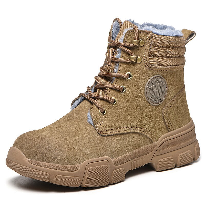 Construction Work Boots - Manufacturer - Wholesale Cheap Steel Toe Anti-smashing Men Industrial