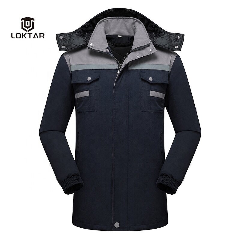 Winter Work Clothes - Manufacturer - Wholesale High Reflective Strip Thickened Cotton Labor Protection