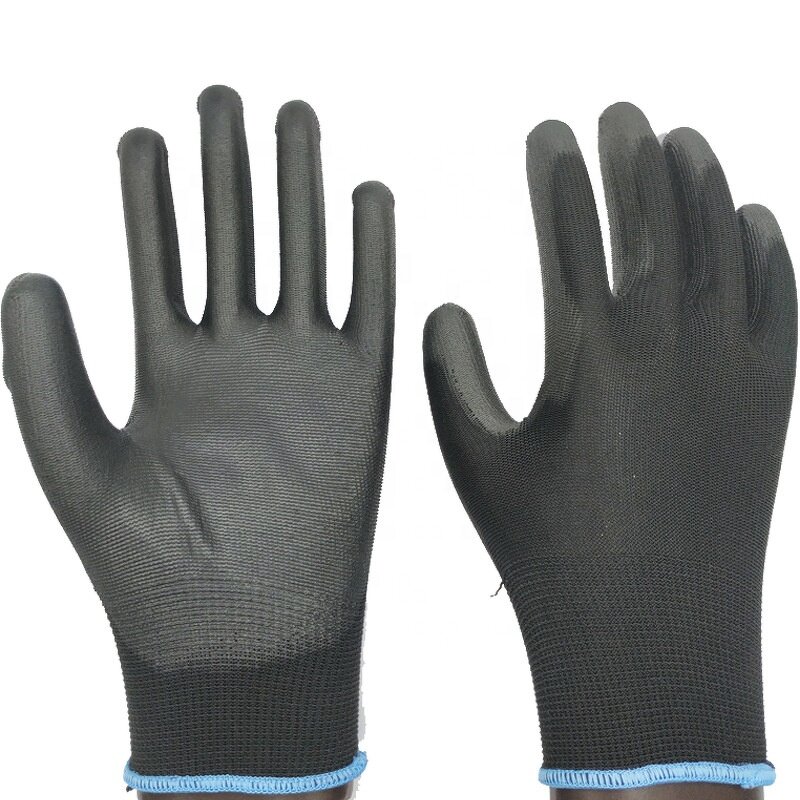13G Nylon Work Gloves - Manufacturer - LOKTAR Breathable Construction PU Dipped Safety Industry